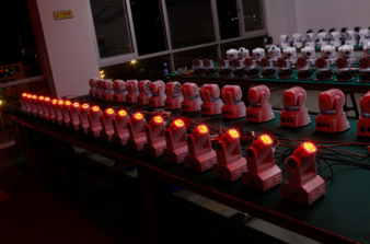White Spot Led Beam Mini Moving Head Magnetic Head Manual Projector