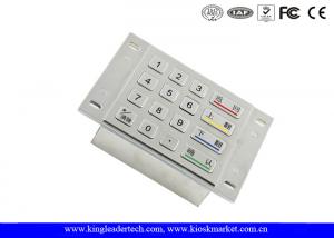 Quality ATM Machine Numeric Metal Keypad 4 x 4 Matrix With 4 Large Function Keys for sale