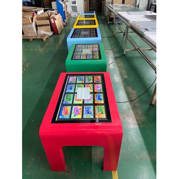 OEM Interactive Multi Touch Screen Table Kiosk For Kids 43 Inch