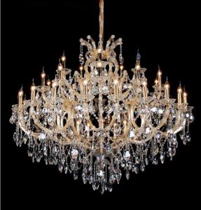Quality LED E14 Ceiling Crystal Candle Chandelier Lamp Waterproof Dirt Resistant for sale