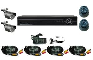Quality 4CH Digital Video Recorder Kits System for sale