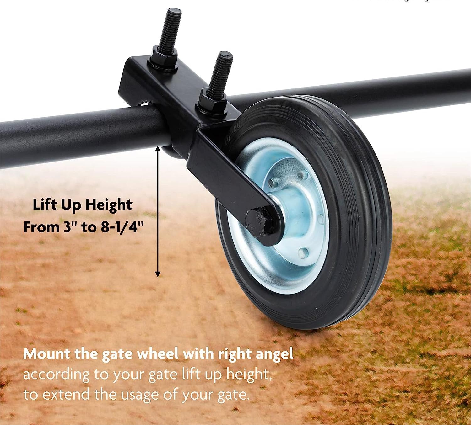 Single-side Bracket Gate Helper roller wheels for sliding gate wheels and Customized