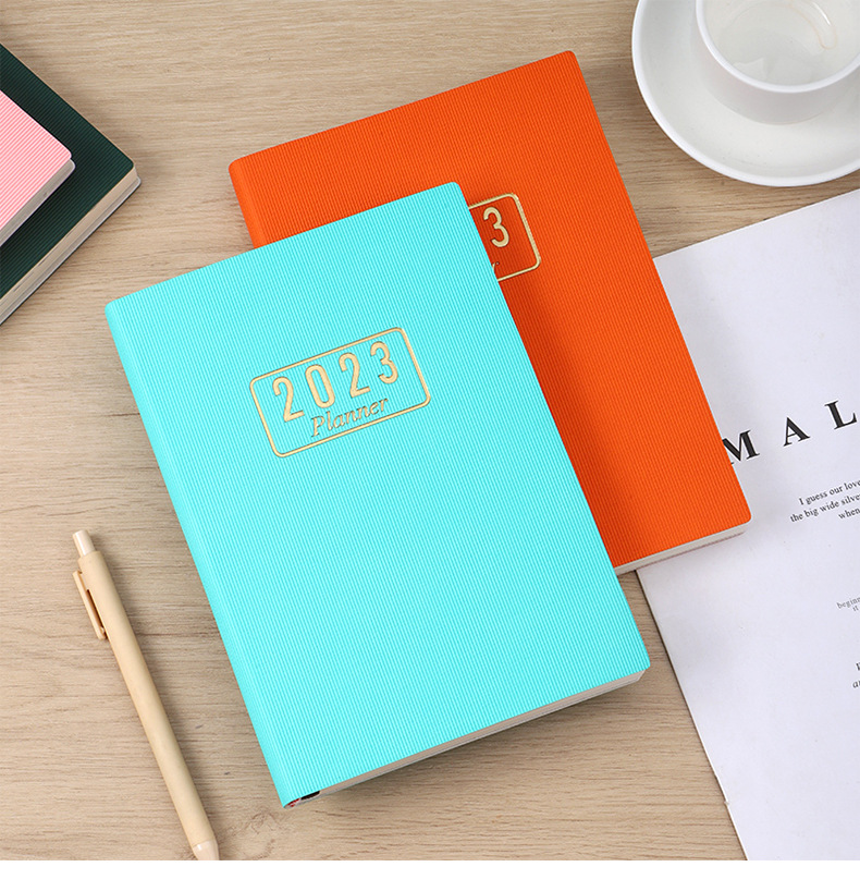 Custom Artifical PU Leather Note Book Diary Book Stationary Notebook at for Gift