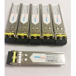 40km 80km 120km SFP Optical Transceiver Module Compatible Fiber