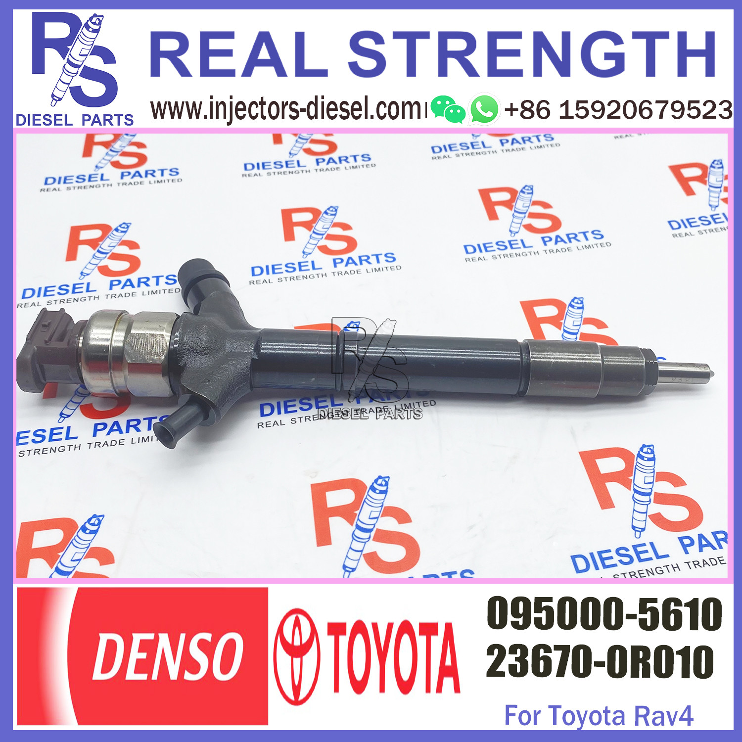 Common Rail Fuel Injector 095000-5610 23670-0R010 For Toy-ota Rav4 095000-5610 23670-0R010