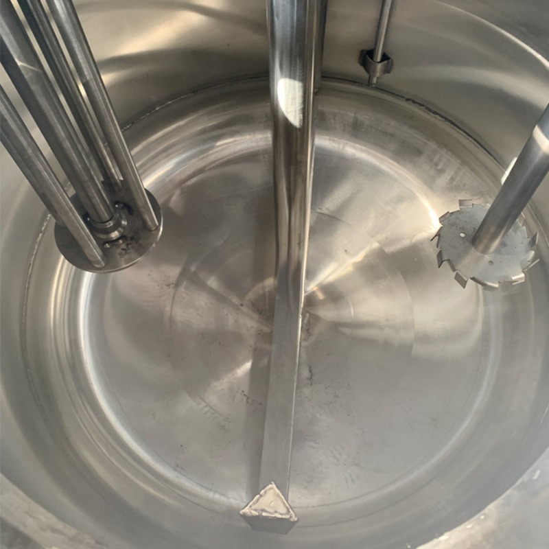 0.75kw Multi-function Electric Stirring Stainless Steel Reaction Dispersing Emulsifying Kettle for Chemical
