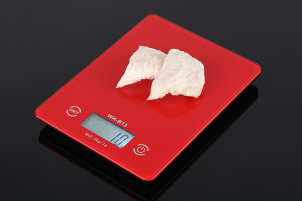 Touch Screen Kitchen Digital Weighing Scale Tempered Glass Material