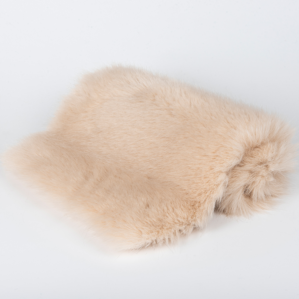100% Polyester High Weight Sherpa Artificial Fur For Winter Clothing Production