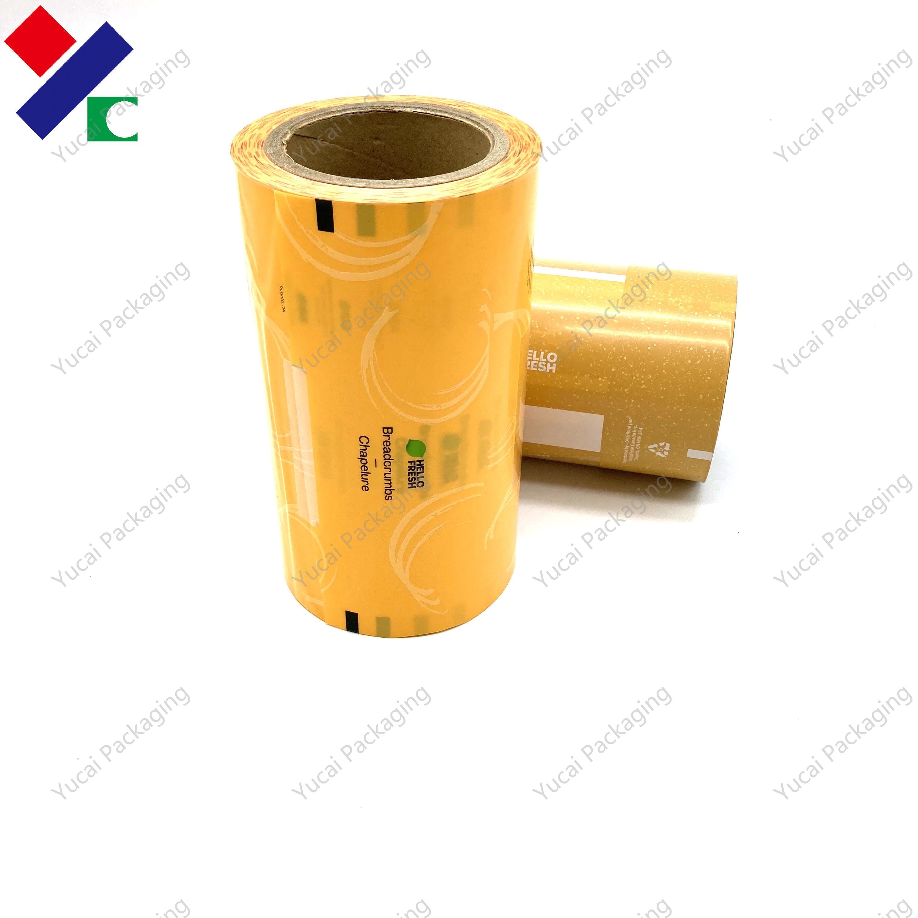 Plastic Color Printed Frozen Food Packaging Film Roll 1000m Length