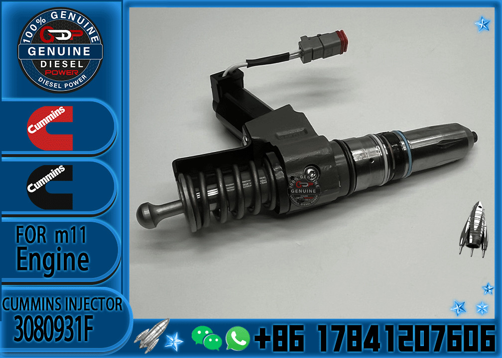 Auto Parts Diesel Fuel Injector 4307516 6087807 3080931F For CUMMINS N14 diesel engine