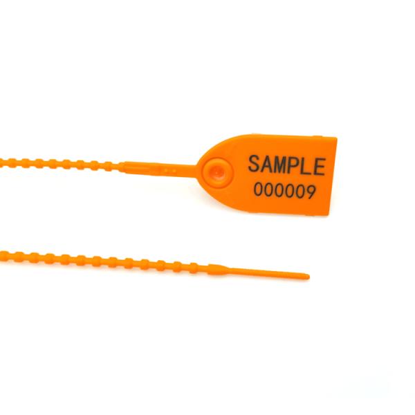 300mm Pull Tight Plastic Security Seal with 194 N Tensile Strength for Logistics Security