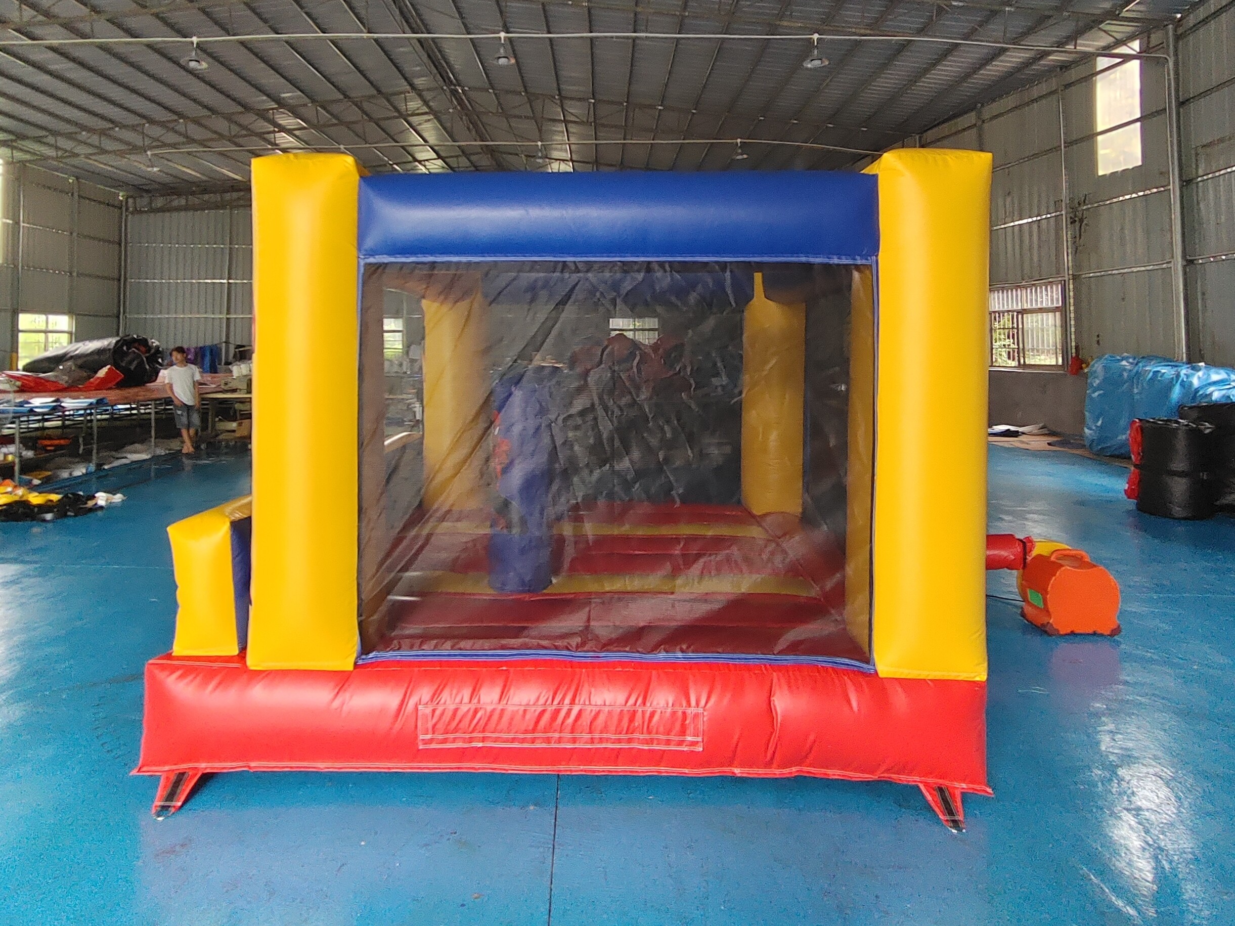New Design Inflatable Bounce House Spiderman Hero Cartoon Inflatable Trampoline Jumping House Castle For Kids