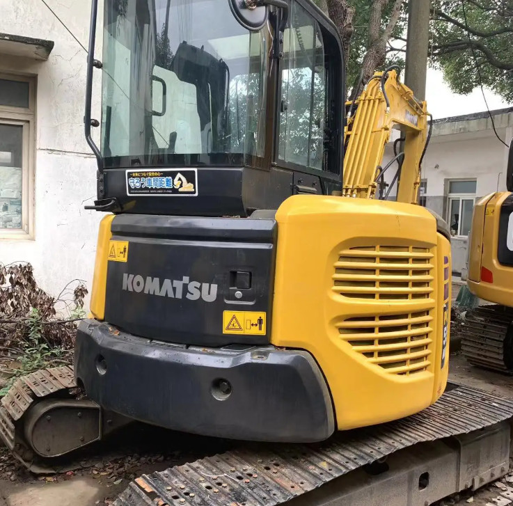 Good Condition Used Komastu PC 55 Excavators 5 Ton Backhoe Diggers Secondhand