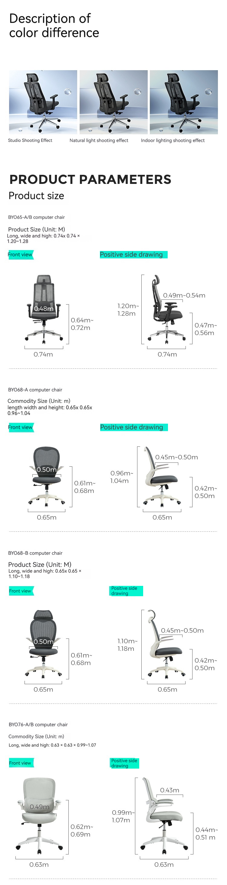 Modern Office Furniture Manager Office Executive Table and Ergonomic Mesh Office Chair