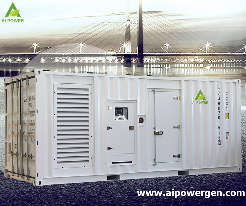 1mw Electrical Power Generator With UK Perkins Engine 4008TAG2A Diesel Generator 1250kva