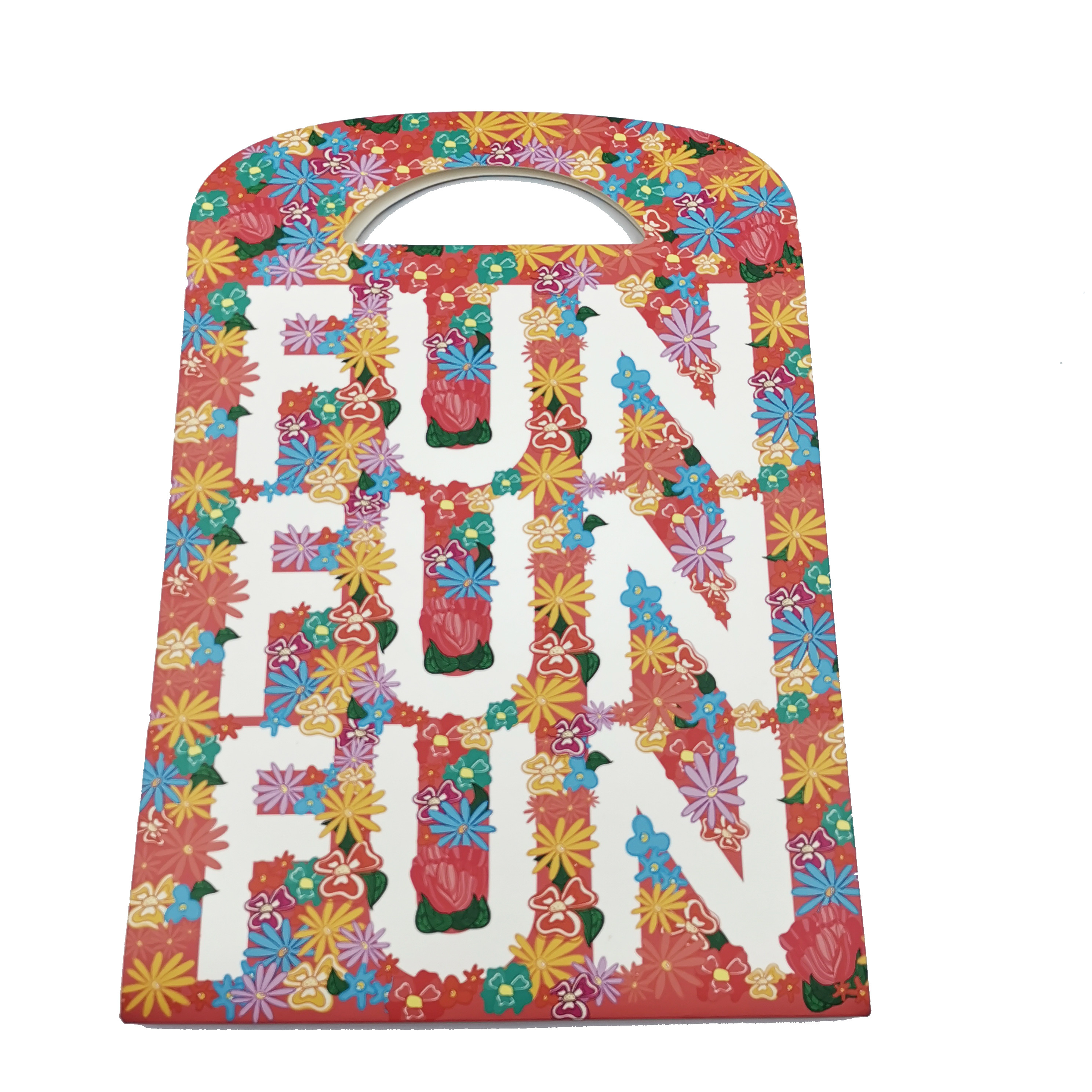 Duplex Art Coated Branded Paper Bags Cardboard Kraft Shopping With Handles