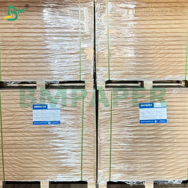 100+100+100gsm 3 Layer White F Flute Corrugated Paper Sheets