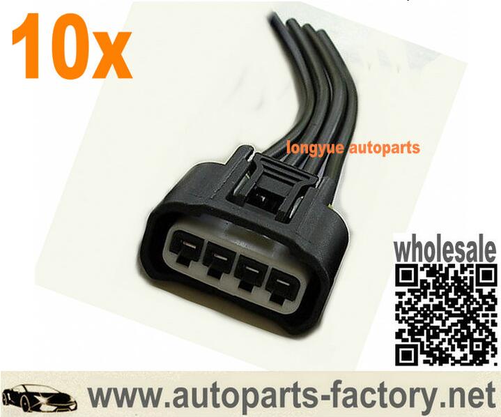 longyue 10pcs Ignition Coil Plug Harness End 90980-11885 Toyota Lexus Camry Corolla Rav4