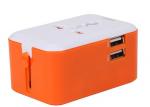 Promotional gifts All in ONE World Travel Plug Power Adapter Dual USB Universal
