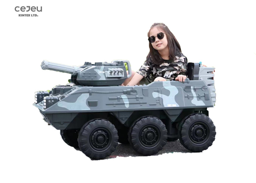 Remote Control 4WD Armored Car For 3-8 Years Old Kids