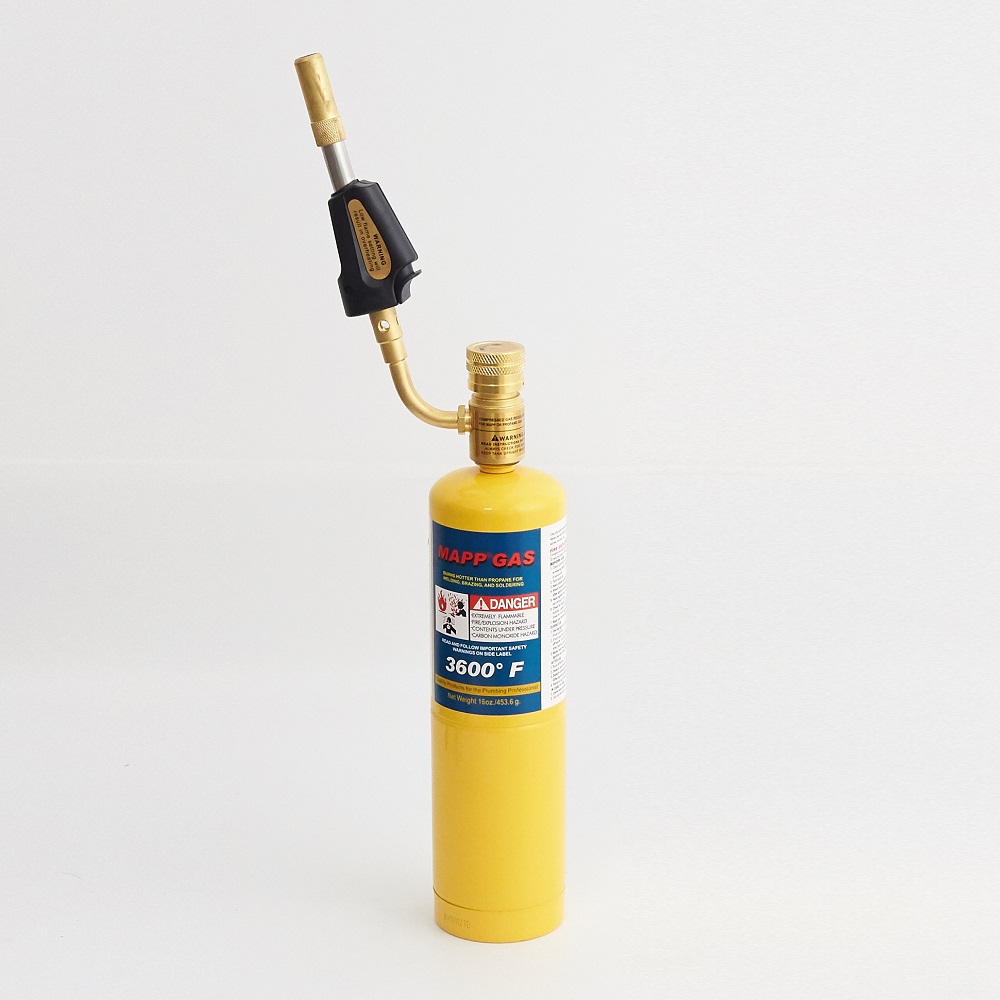 Secure Lock BBQ Torch with High Intensity Propane Flame and Welding Capacity 1-200MM