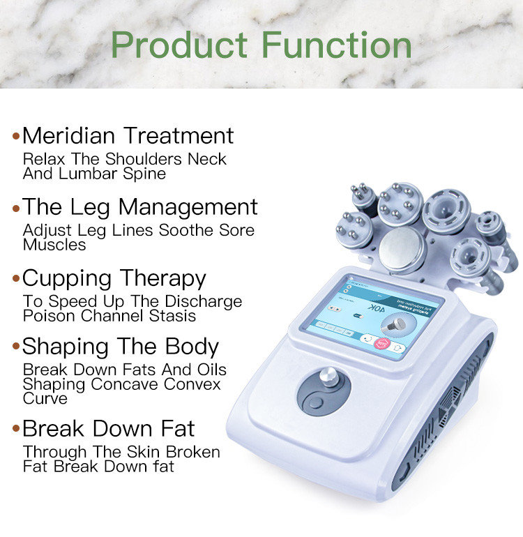 Beauty Care Ultrasound Cavitation RF Machine S Shape Cavitation Machine