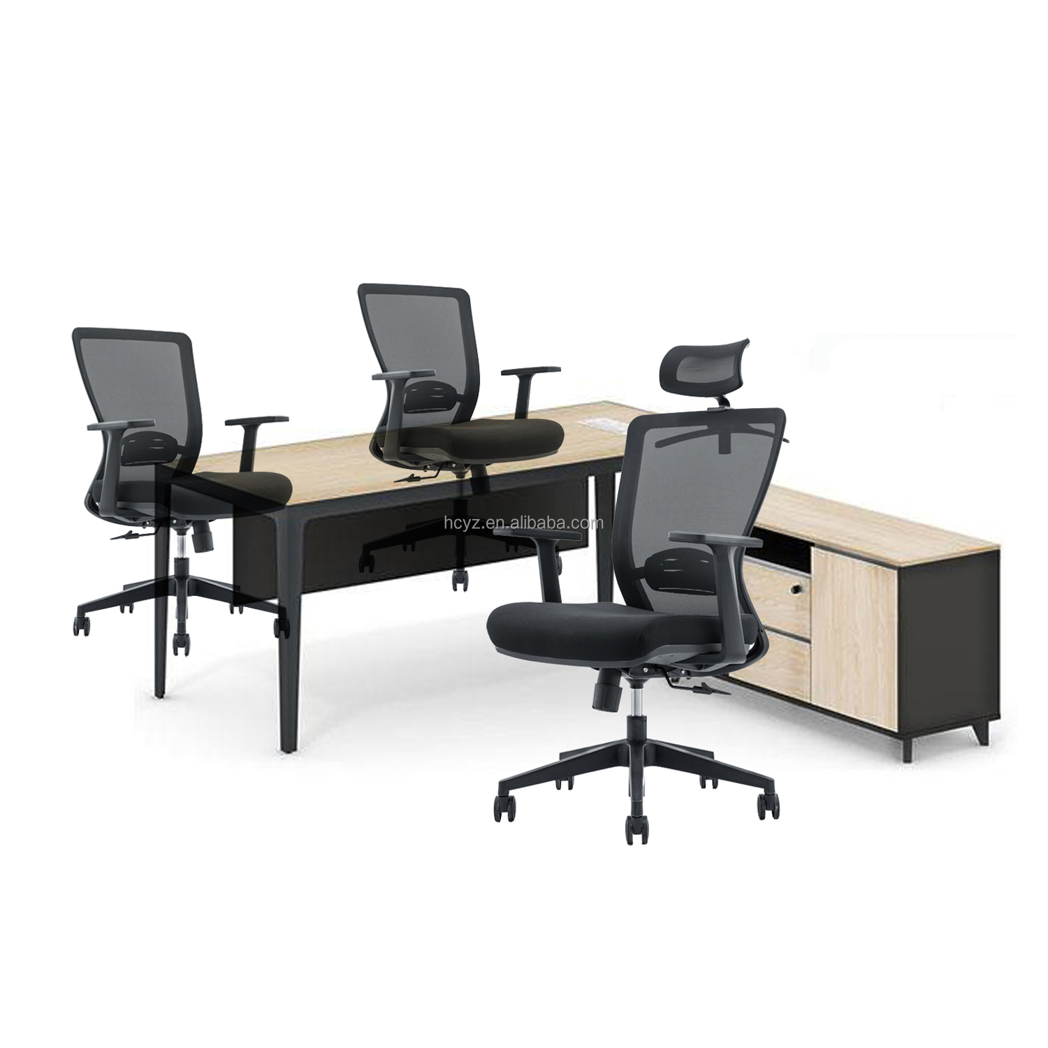 Style Lift Chair FOSHAN Adjustable Mesh Office Executive Chair Mid Back Chair Cadeira