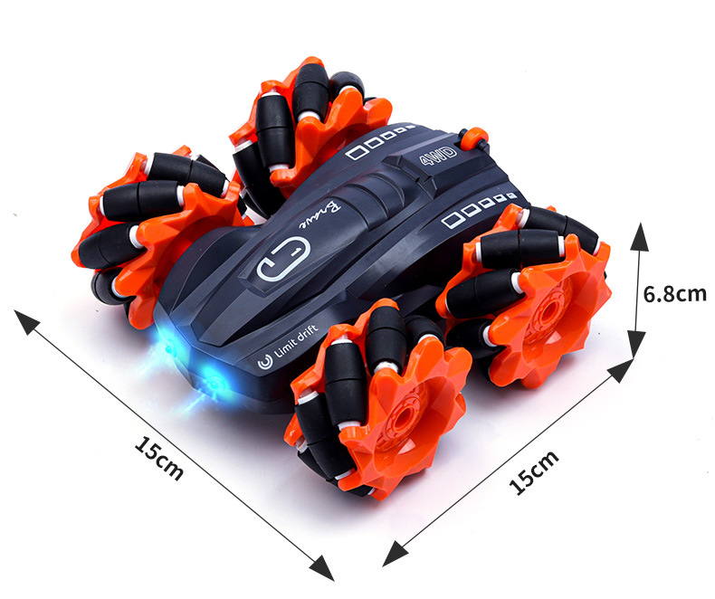 2.4G Stunt RC Cars Double Sided Drift Remote Control Car for Children's Electric Toys