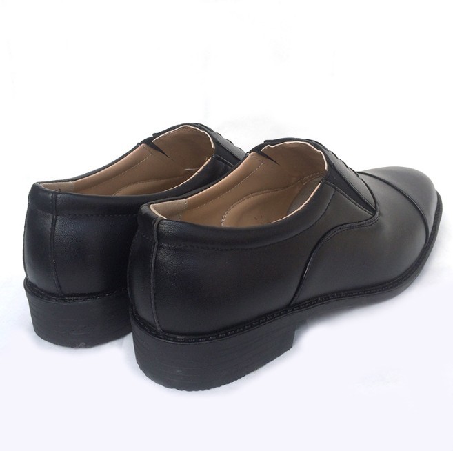 OEM ODM Mens Formal Leather Slip On Dress Shoes Three Joint