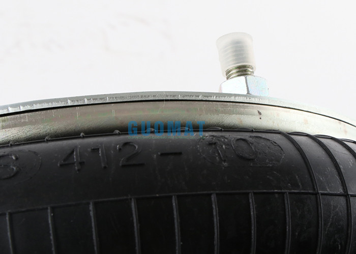 FS412-10 Contitech Air Spring Single Convoluted Flange Ring For Stone Crushing Machine