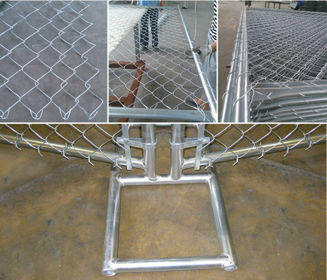 4mm 8×10 Temporary Construction Fence Panel 12ft