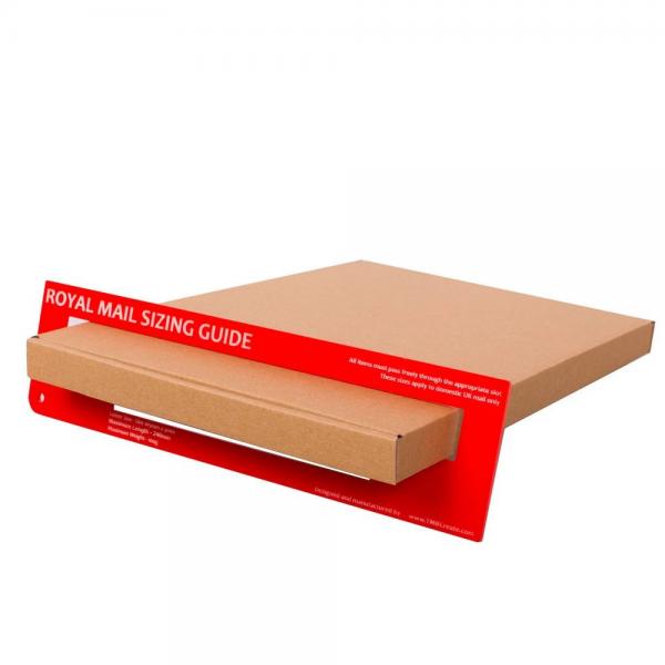 Buy Custom Logo Printing Postage Thin Mailing Box Cardboard Royal Mail Large Letter Box at wholesale prices