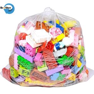 Quality Factory Polyethylene Bags Heat Seal Side Gusset Bag Transparent Large Custom Size Clear Flat PE Poly Plastic Food Grade for sale