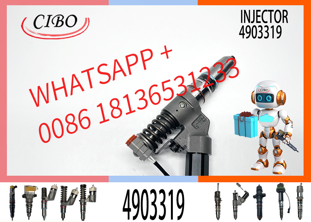 Diesel Fuel Injector 4903319 4902921 4903472 4026222 for CUMMINS M11 QSM11 ISM11 Diesel Engine​