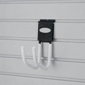 Quality Durable Plastic Slat Wall Panels / Slat Wall Hooks For Pet Center Storage for sale