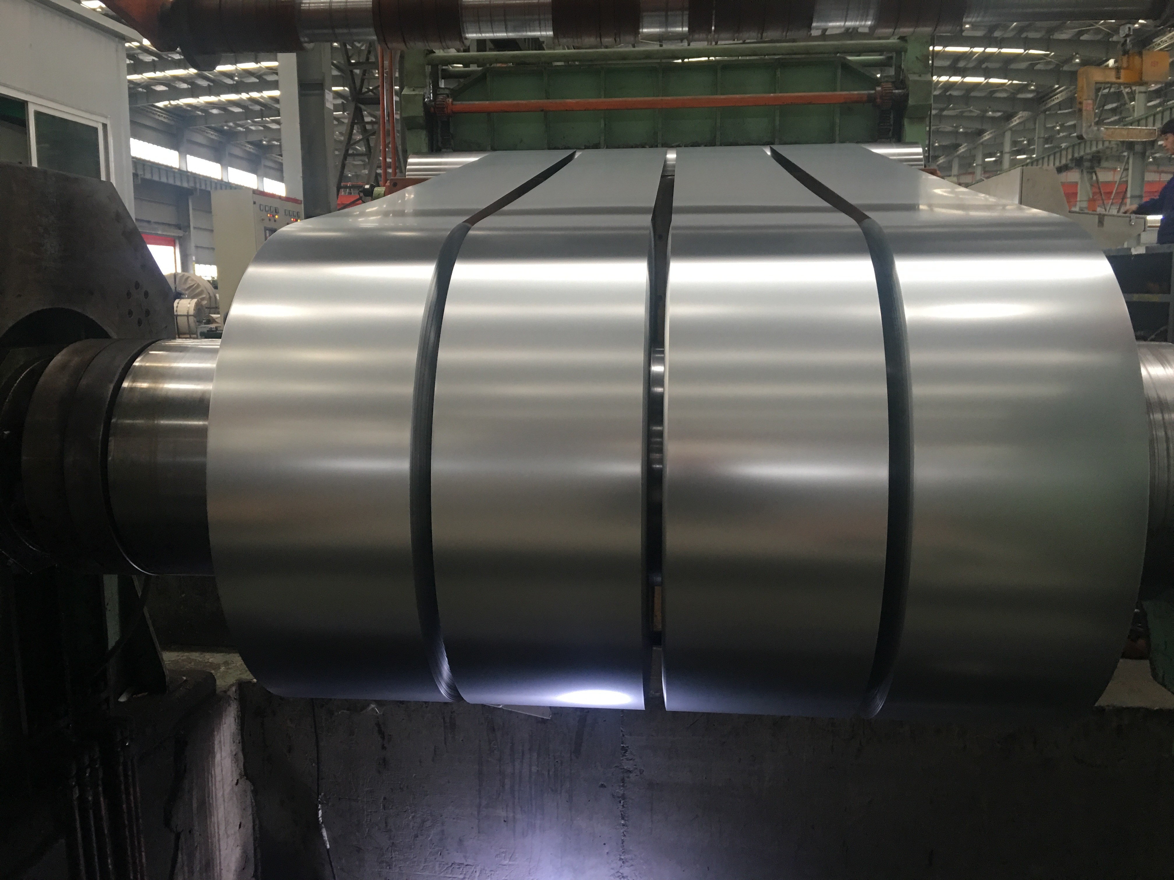 SS255 - SS550 BOBINAS DE ACERO GALVANIZADAS DE CERO GRIETAS CROMATO SIN AFP