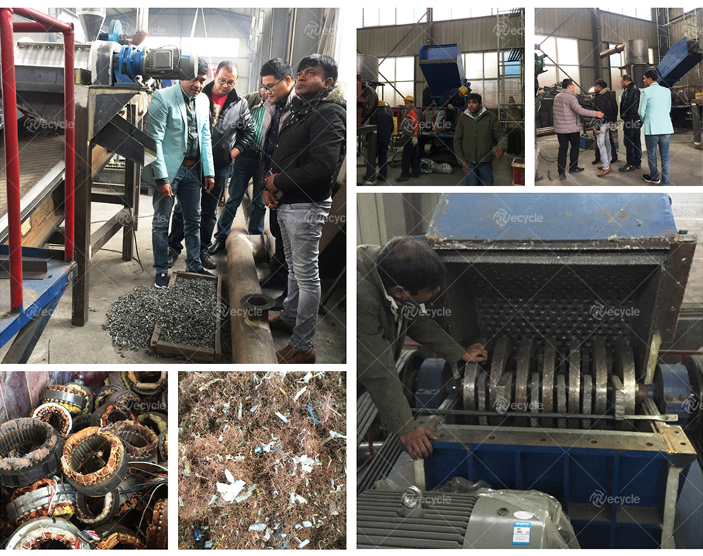 9000 kg High Capacity Automatic Metal Crushing Machine for Scrap Aluminum Processing