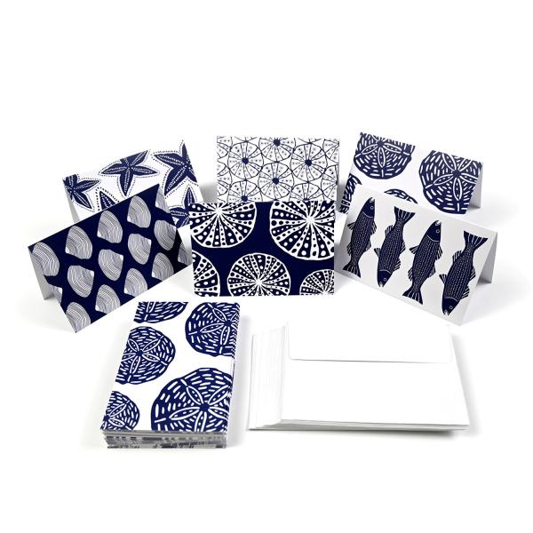 Offset Printing Personalized Design Small Business Greeting Card Set with Envelope