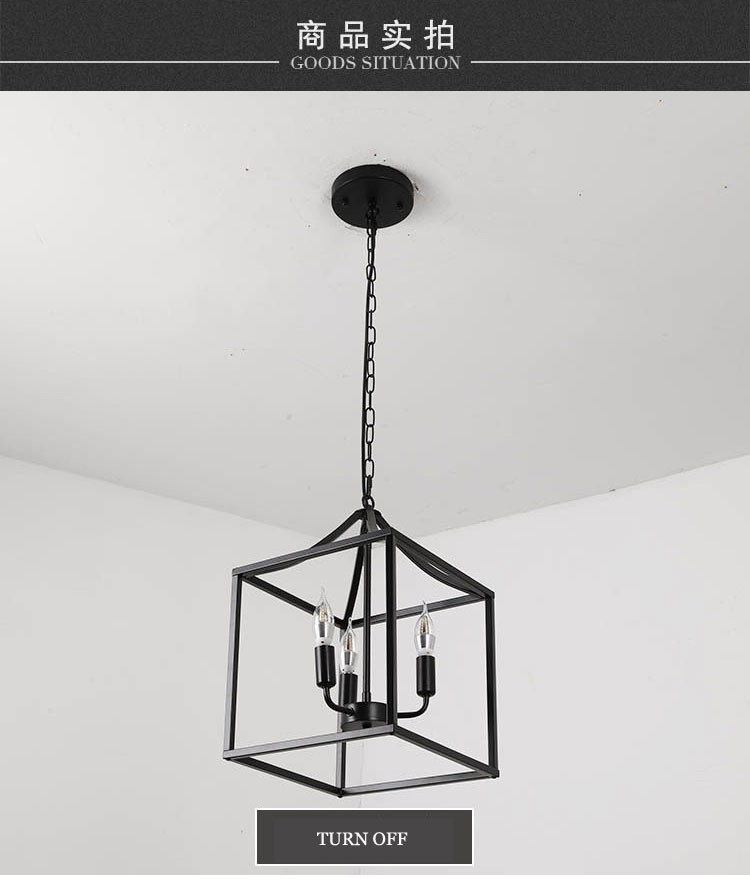 American Chandelier Retro Industrial Style Farmhouse Chandelier(WH-CI-155)