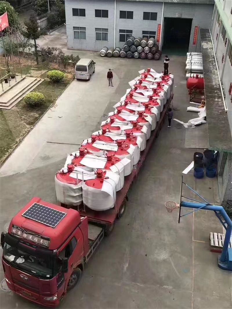 1.2MPa Proportioning Foam Bladder Tank System Tank Capacity 1-18m3