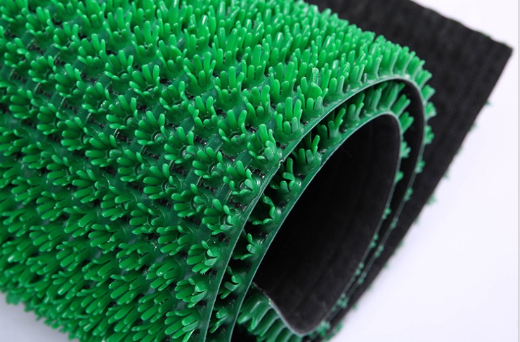 Durable Slip Proof PVC Chain Mat For Car , PVC Lock Mat 3-9mm Thickness