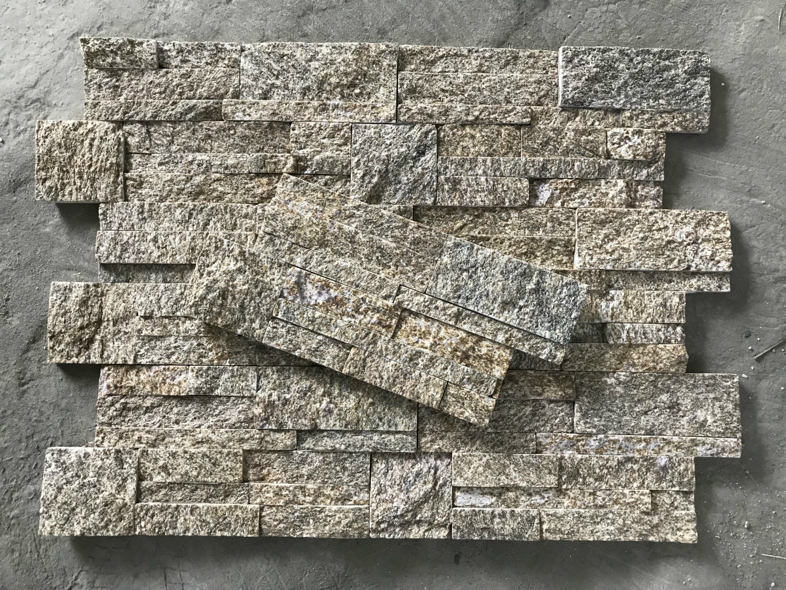 Tiger Skin Sawn Cut 600 X 150mm Thin Granite Veneer Panels