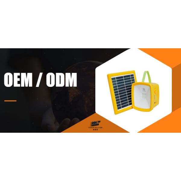 Solar LED Hand Light Solar Solutions Rural Areas Powered Emergency Lantern FM Radio
