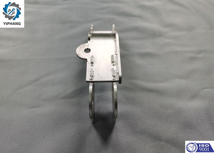 0.1mm Precision Stamping / Welding Sheet Metal Brackets With Electroplating