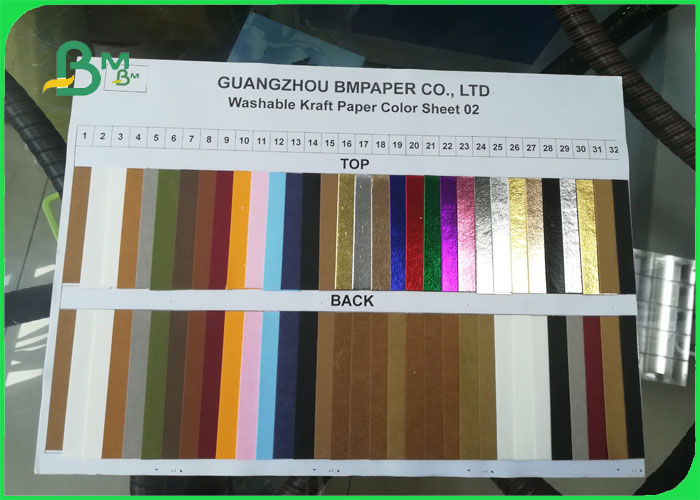 New Custom Eco-friendly Washable Kraft Paper For Making Bag and DIY Bag