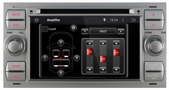 Ouchuangbo Android 4.4 3G Wifi DVD Playe for Ford Galaxy /Escape /Fiesta GPS Sa Nav Multim