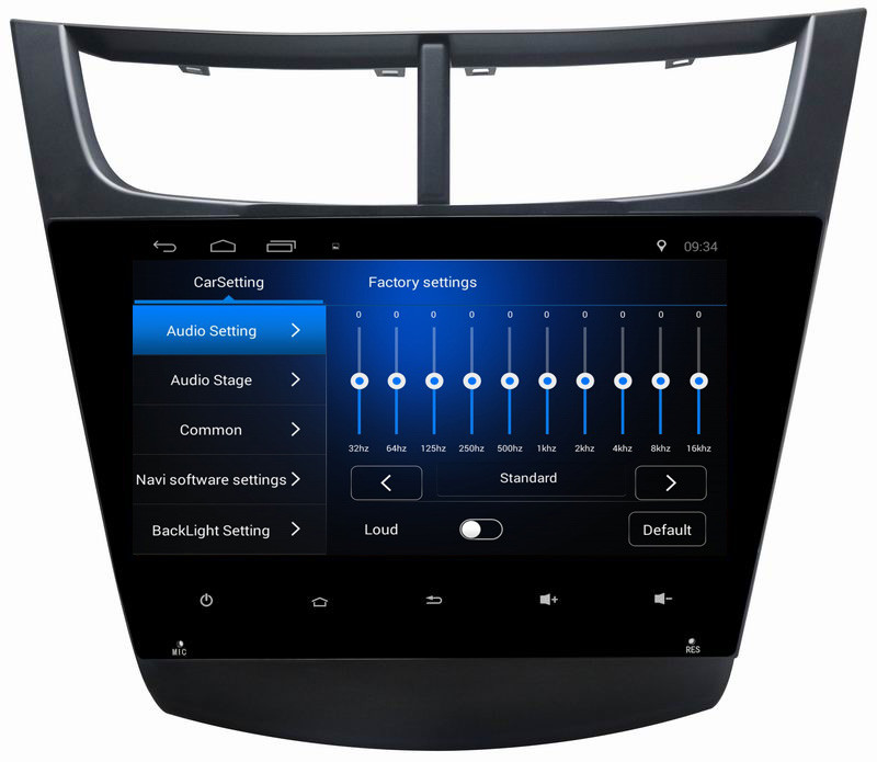 Ouchuangbo auto radio touch screen android 8.1 system for Chevrolet Sail 2015 with BT USB wifi gps navi dual zone