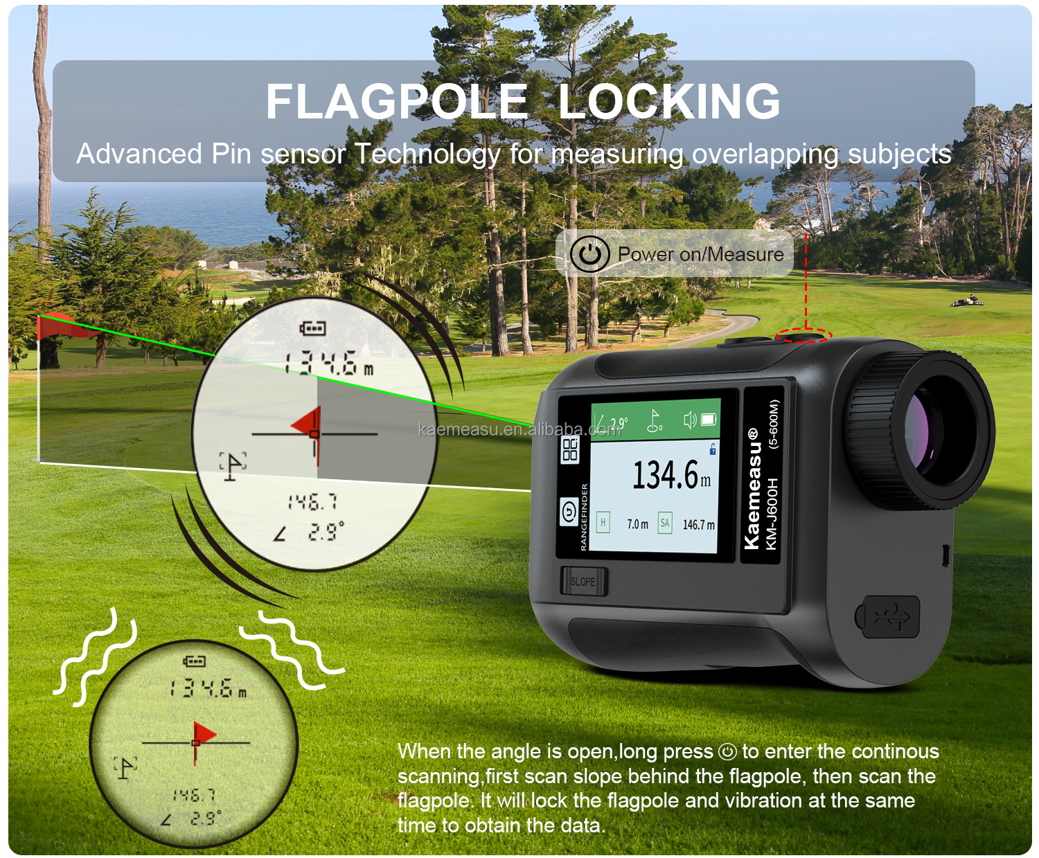 J1200m High Precision Laser Rangefinder Multifunction Device for Real Estate and Engineering