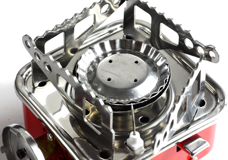 High Quality Square Camping Portable Butane Gas Stove Outdoor Mini Gas Burner
