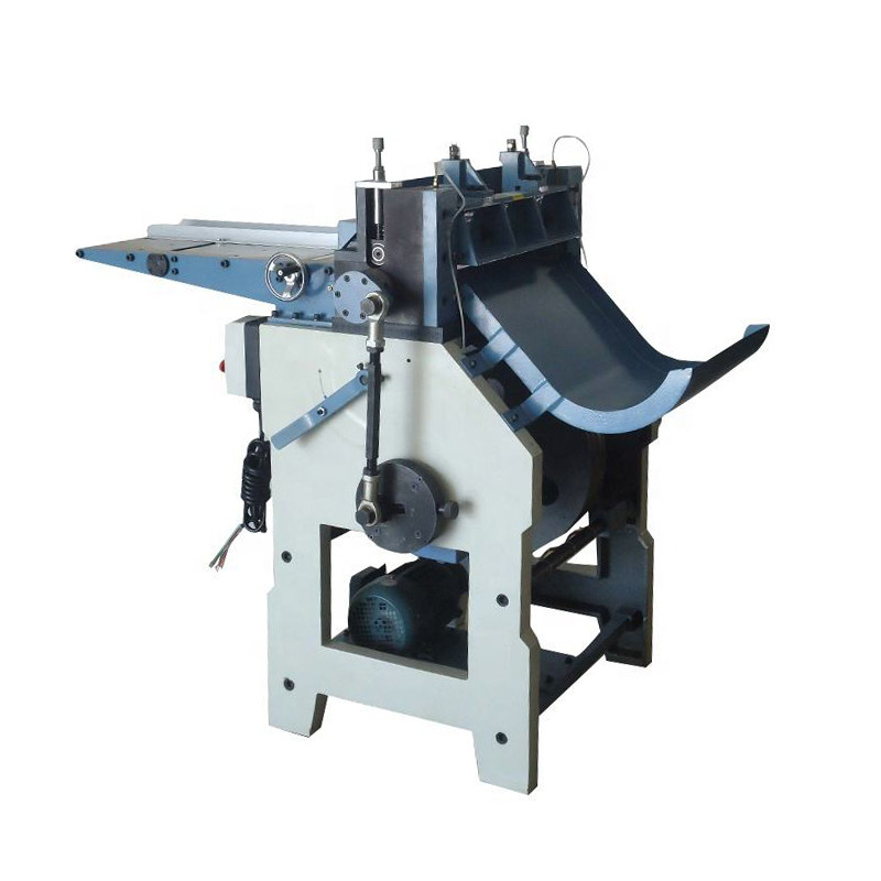 NB-420 Cardboard Spine Cutting Machine , Central Stripes Cutting Machine For Books